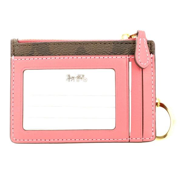 コーチ COACH コインケース キーケース F16107 シグネチャー ブラウン