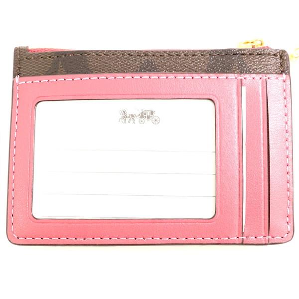 コーチ COACH コインケース キーケース F16107 シグネチャー ブラウン