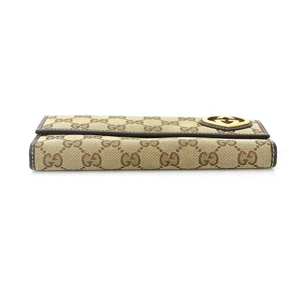 グッチ GUCCI ラブリーハート ダークブラウン GGキャンバス 三 グッチ GUCCI ラブリーハート ダークブラウン GGキャンバス 三