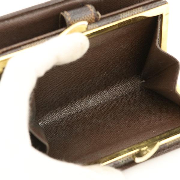 ルイヴィトン LOUIS VUITTON ダミエエベヌ ポルトモネビエヴィエノワ