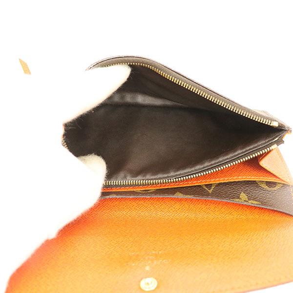 ルイヴィトン LOUISVUITTON モノグラム オレンジ キャンバス エミリー