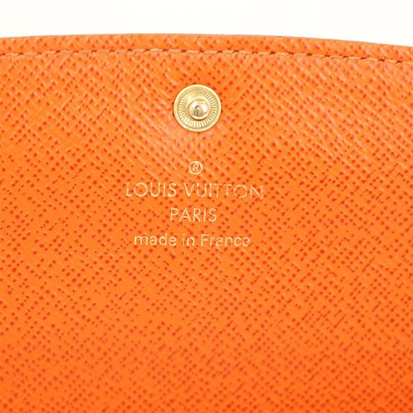 ルイヴィトン LOUISVUITTON モノグラム オレンジ キャンバス エミリー