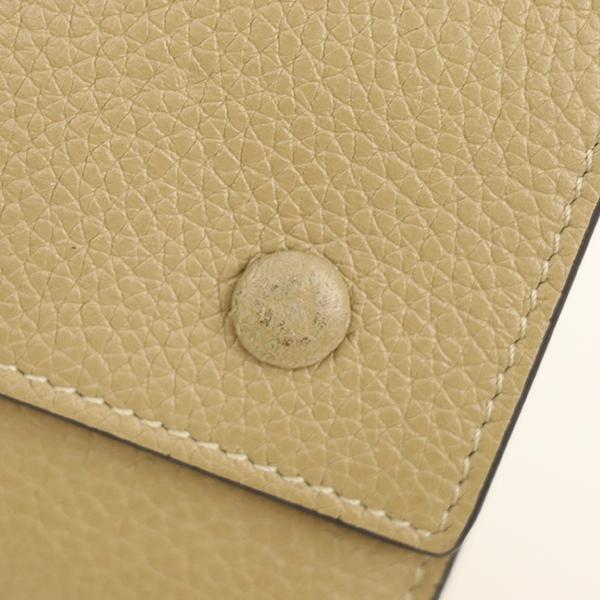 セリーヌ CELINE ベージュ×オレンジ カーフスキン スモール セリーヌ CELINE ベージュ×オレンジ カーフスキン スモール