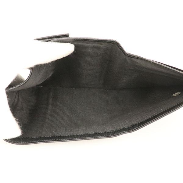 プラダ PRADA NERO ブラック サフィアーノ レザー 二つ折り財布 M170A