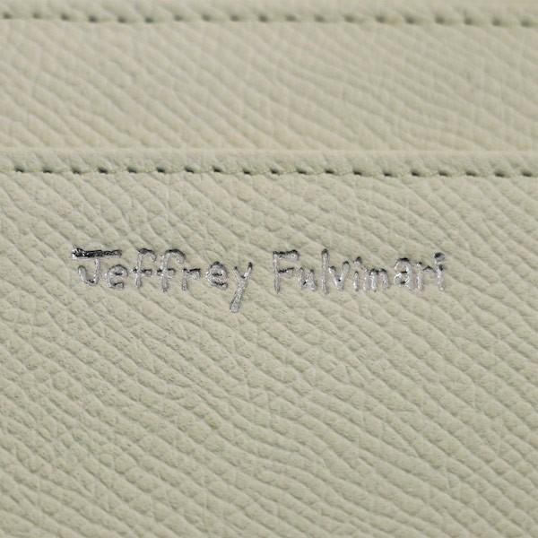 ジェフリーフルビマーリ JeffreyFulvimmmari ホワイト×玉虫色 レザー