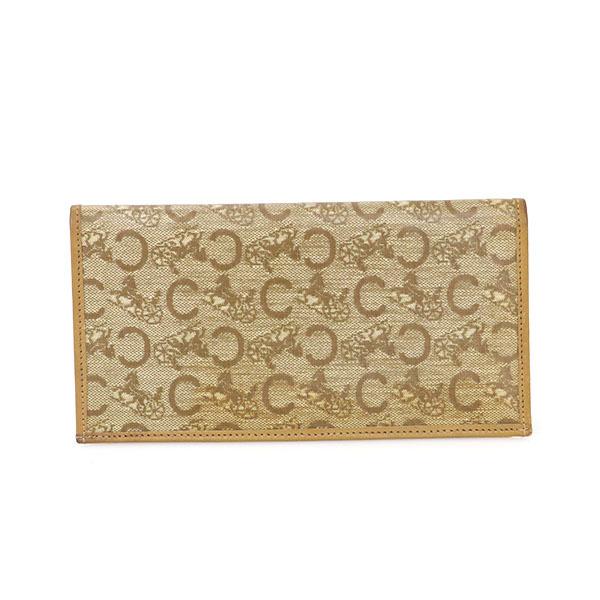 セリーヌ CELINE Cマカダム ベージュ キャメル PVC レザー