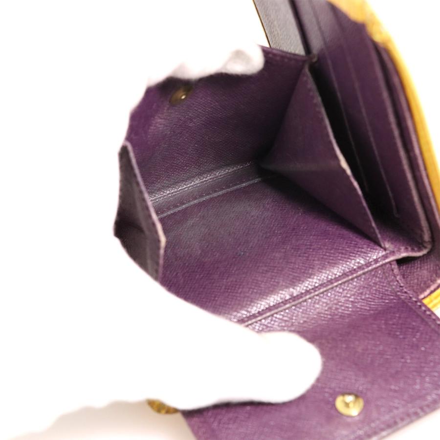 ルイヴィトン Louis Vuitton エピ タッシリイエロー 二つ折り財布 M63549 コンパクト メンズ 人気【mo】【中古】 ルイヴィトン Louis Vuitton エピ タッシリイエロー 二つ折り財布