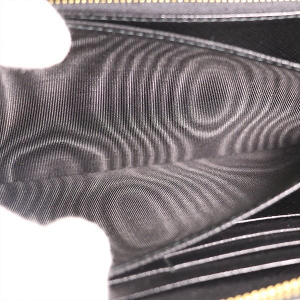 プラダ PRADA マーメイド×ブラック サフィアーノプリント レザー