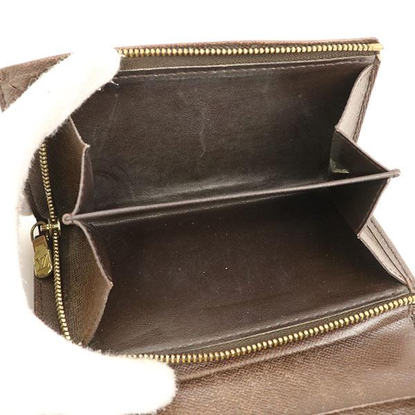 ルイヴィトン LOUIS VUITTON ダミエ キャンバス エベヌ ポルトモネ