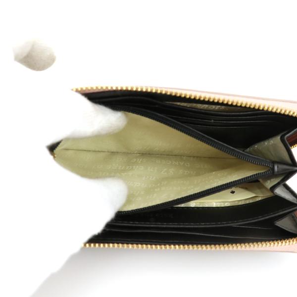 【新品未使用】ケイトスペードkate spade チェック柄 長財布　ピンク ケイトスペード kate spade ピンク チェック柄 ラウンド