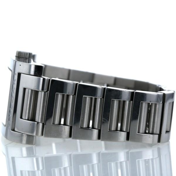 ブルガリ BVLGARI レッタンゴロ 45 スクエア RT455 自動巻式 シルバー 