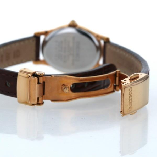 SEIKO セイコー V117-0CR0 腕時計 ソーラー電池 クォーツ セイコー SEIKO オーバルフェイス V117-0CR0 ソーラー アイボリー 文字