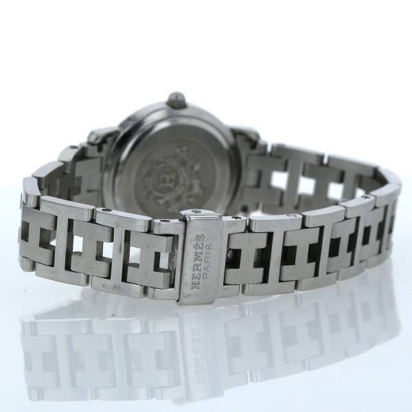 エルメス HERMES クリッパー デイト CL.4.210 クオーツ ブラック エルメス HERMES クリッパー デイト CL.4.210 クオーツ ブラック