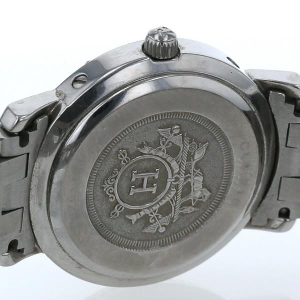 エルメス HERMES クリッパー デイト CL.4.210 クオーツ ブラック エルメス HERMES クリッパー デイト CL.4.210 クオーツ ブラック