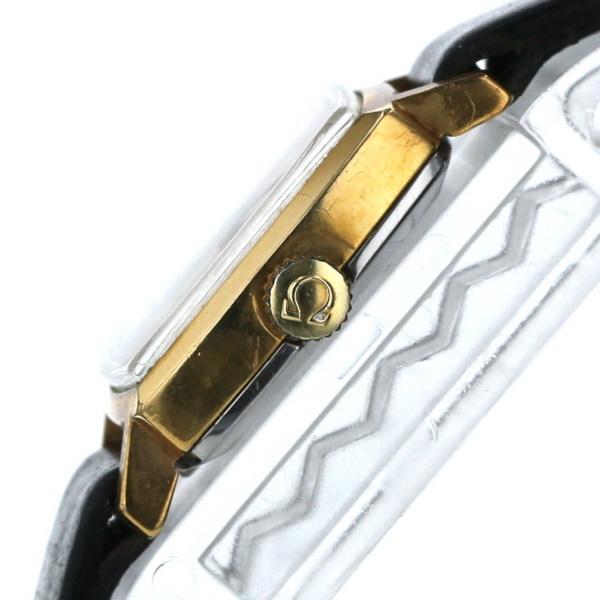 オメガ OMEGA ジュネーブ Geneve スクエア 手巻き式 ゴールド オメガ OMEGA ジュネーブ Geneve スクエア 手巻き式 ゴールド