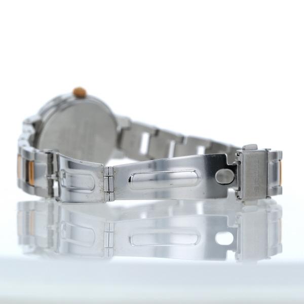 セイコー SEIKO ティセ 電波時計 1B21-0AM0 ソーラー ピンク 文字盤 3