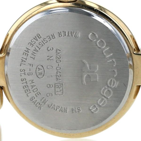 クレージュ courreges ラウンドフェイス バングルウォッチ 4N20 クレージュ courreges ラウンドフェイス バングルウォッチ 4N20