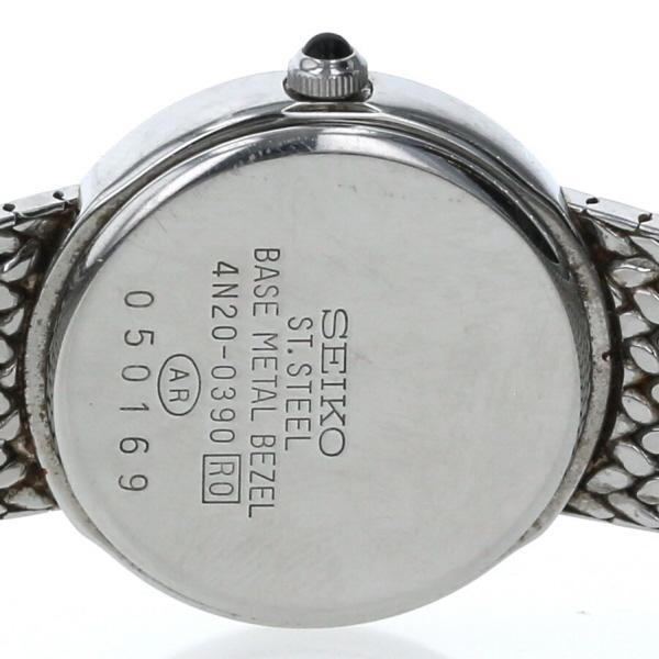 セイコー SEIKO エクセリーヌ ダイヤベゼル 4N20-0390 クオーツ セイコー SEIKO エクセリーヌ ダイヤベゼル 4N20-0390 クオーツ