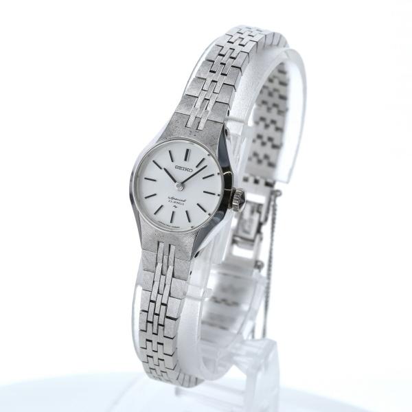 【新品ベルト/稼働】クイーンセイコー 23石 ゴールド 手巻き 2針 腕時計 クイーン セイコー 手巻き レディース 23石 腕時計 ゴールド