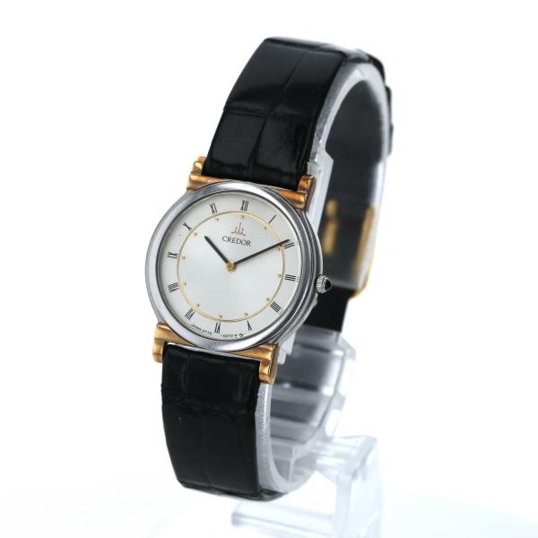 セイコー SEIKO クレドール ローマン 18K 2F70-0020 クオーツ セイコー SEIKO クレドール ローマン 18K 2F70-0020 クオーツ