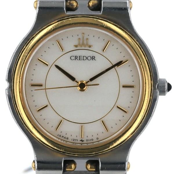 セイコー SEIKO クレドール CREDOR コンビ 1271-0050 クオーツ