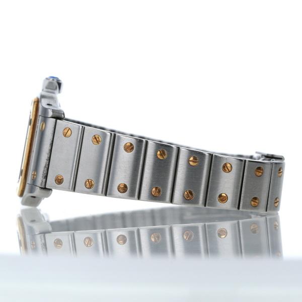 カルティエ CARTIER サントスガルベ SM 166930 クオーツ ベージュ文字