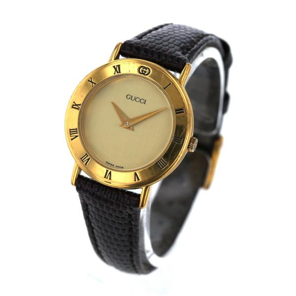グッチ GUCCI ローマン ヴィンテージ ラウンドフェイス 3000.2.L グッチ GUCCI ローマン ヴィンテージ ラウンドフェイス 3000.2.L