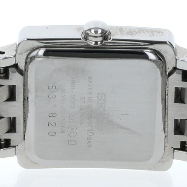 セイコー SEIKO ルキア スクエア型 1N01-0GK0 クオーツ ライトピンク