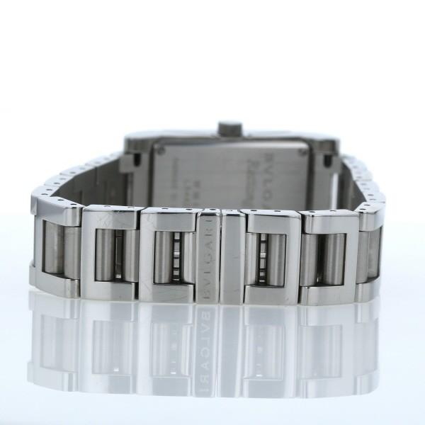 美品 ブルガリ BVLGARI レッタンゴロ RT39S 黒 新品電池 腕時計 ブルガリ BVLGARI レッタンゴロ スクエア RT39S クオーツ ブラック