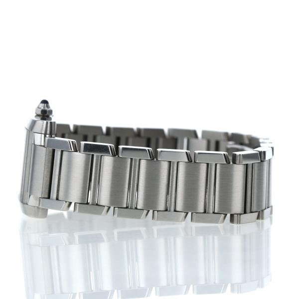 カルティエ Cartier タンクフランセーズ 2384 クオーツ ホワイト 文字