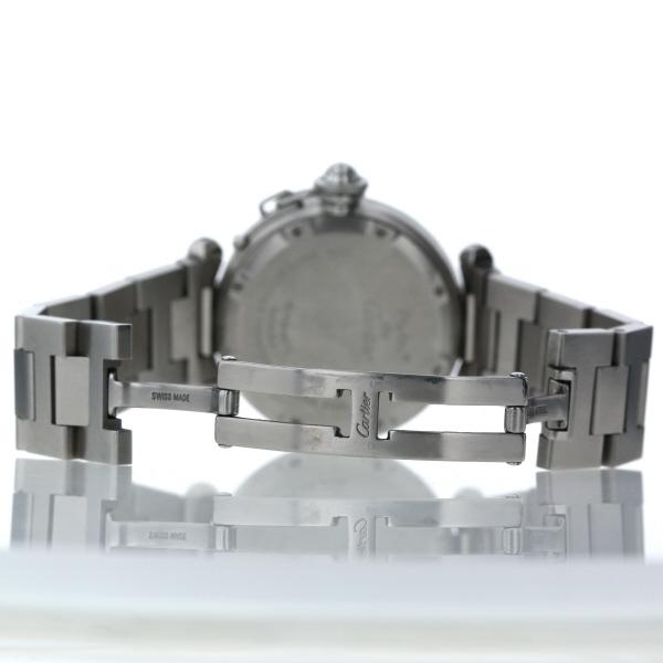 カルティエ Cartier パシャC デイト 31074M7 2324 自動巻式 ホワイト  