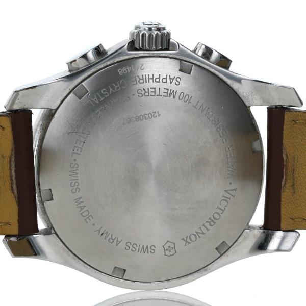 ビクトリノックス Victorinox クロノグラフ 241498 クオーツ ブラウン