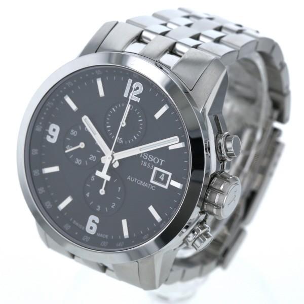 ティソ TISSOT オートクロノ 裏スケ T055427A 自動巻式 ブラック ティソ TISSOT オートクロノ 裏スケ T055427A 自動巻式 ブラック