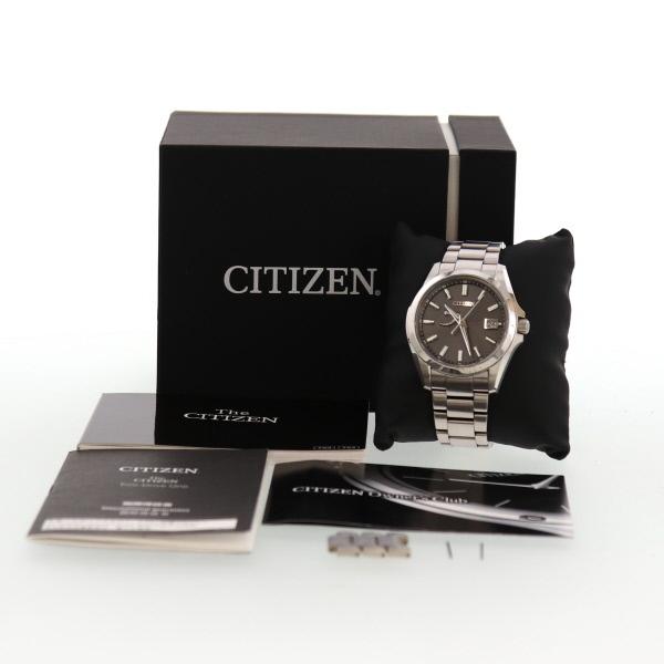 シチズン CITIZEN エコドライブ AQ1030-57H ソーラー グレー シチズン CITIZEN エコドライブ AQ1030-57H ソーラー グレー