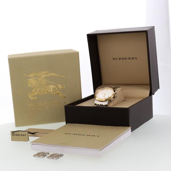 バーバリー BURBERRY クロノグラフ BU1374 クオーツ シルバー バーバリー BURBERRY クロノグラフ BU1374 クオーツ シルバー