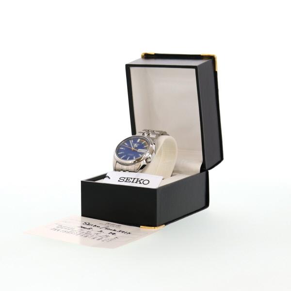 セイコー SEIKO ファイブ 21J 7S26-01V0 自動巻式 ブルー 文字盤 3針式
