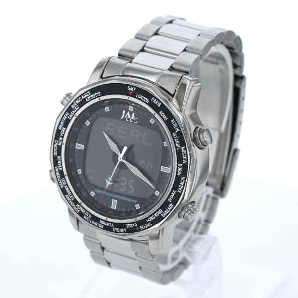 セイコー SEIKO JAL スーパーカレンダーデジアナ H022-6020 クオーツ