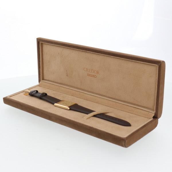 セイコー SEIKO クレドール 14k スクエア 5930-5090 クオーツ ゴールド