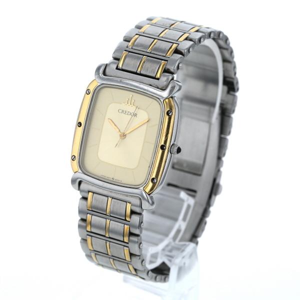 セイコー SEIKO クレドール スクエア 18KT 9571-5020 クオーツ セイコー SEIKO クレドール スクエア 18KT 9571-5020 クオーツ
