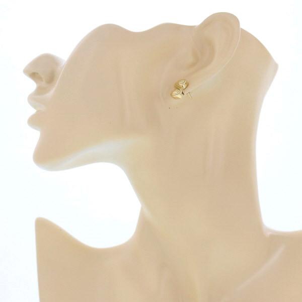 TIFFANY＆Co. ティファニー K18YG イエローゴールド トルネード ピアス  