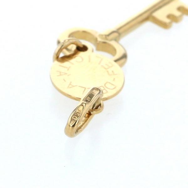 UNOAERRE ウノアエレ K18YG イエローゴールド ネックレストップ 鍵