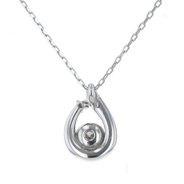 canal 4℃プラチナ ネックレス Pt850 ドロップ Canal4℃ カナルヨンドシー Pt850 プラチナ ネックレス ダイヤモンド