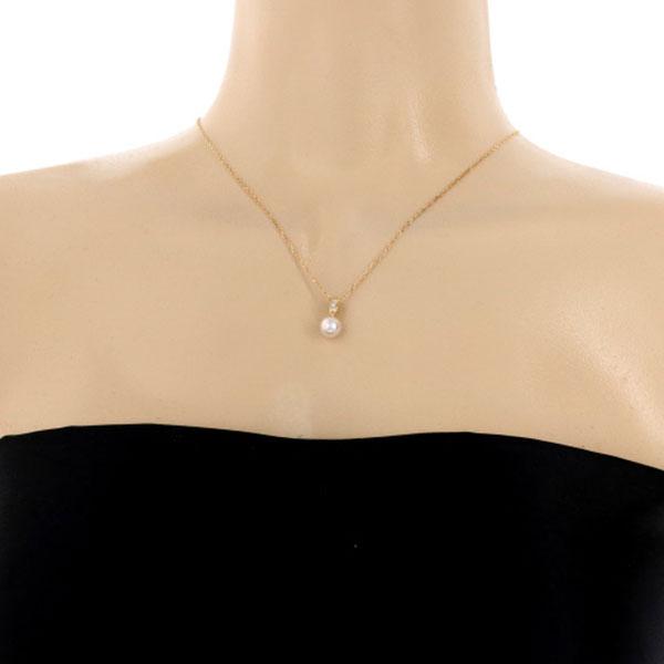 MIKIMOTO ミキモト K18YG イエローゴールド ネックレス アコヤ MIKIMOTO ミキモト K18YG イエローゴールド ネックレス アコヤ