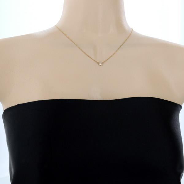 美品　TIFFANY＆Co.　ティファニー　バイザヤード　ネックレス　K18YG TIFFANY&Co.】ティファニー バイザヤード ネックレス K18イエロー
