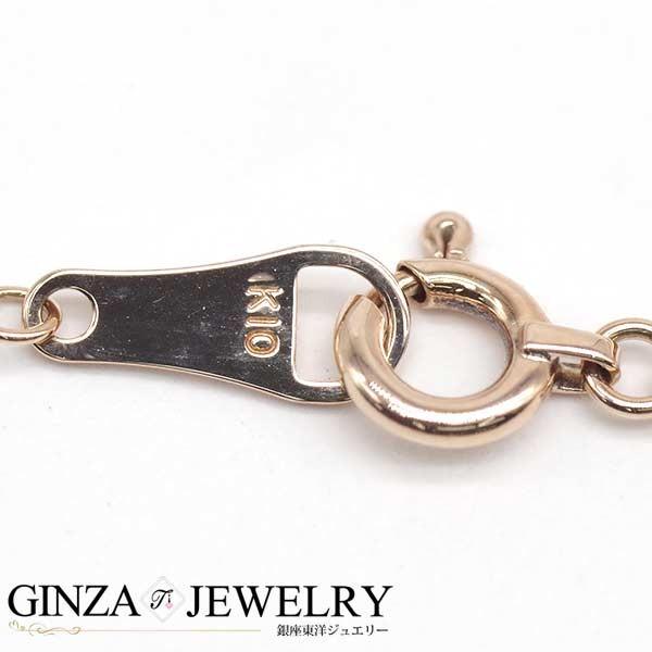 NOJESS ダイヤモンド ミル ネックレス K10ダイヤモンドネックレス