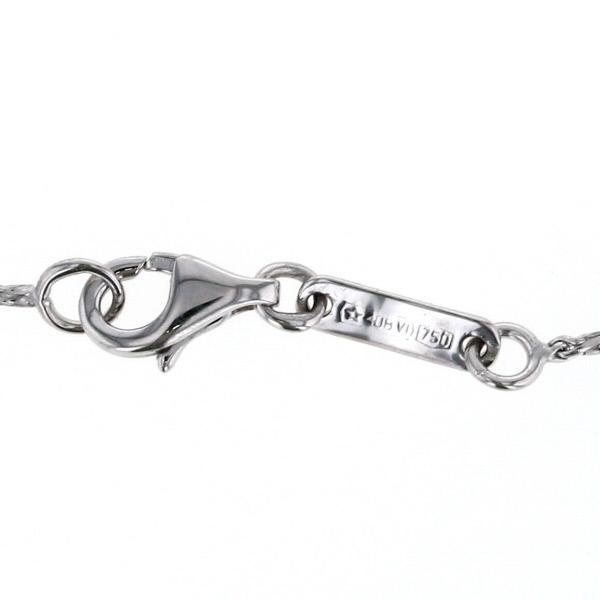 キメント CHIMENTO K18WG ホワイトゴールド ネックレス ダイヤモンド 