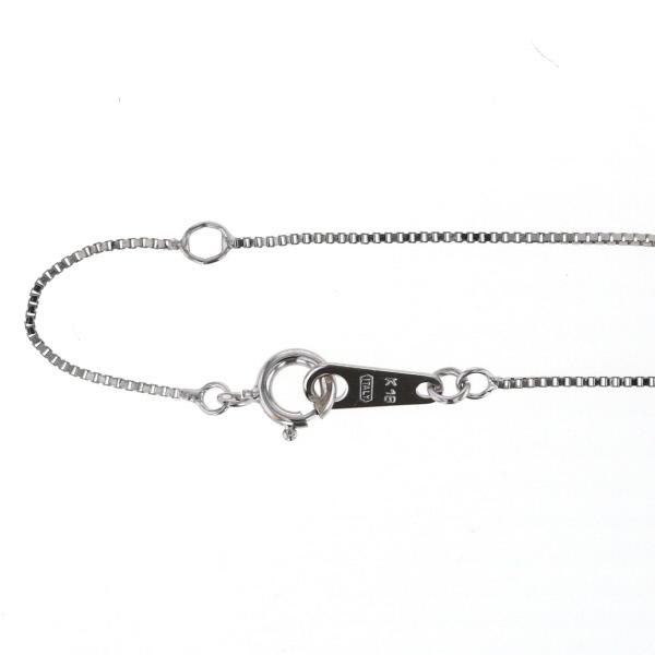 K18WG ホワイトゴールド ネックレス ダイヤモンド 0.10ct K18WG ホワイトゴールド ネックレス ダイヤモンド 0.10ct