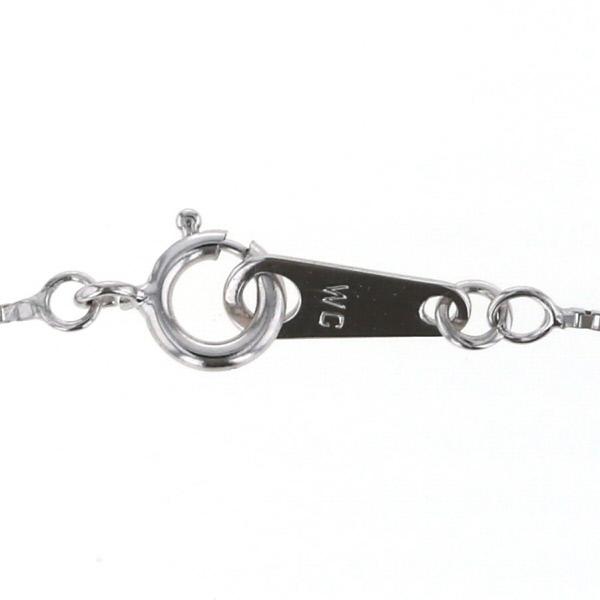 K18WG ホワイトゴールド ネックレス ダイヤモンド 0.10ct K18WG ホワイトゴールド ネックレス ダイヤモンド 0.10ct