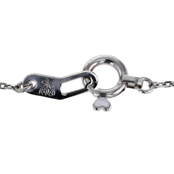 StarJewelry スタージュエリー K18WG ホワイトゴールド ネックレス