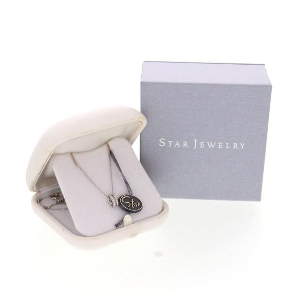 StarJewelry スタージュエリー K18WG ホワイトゴールド ネックレス 